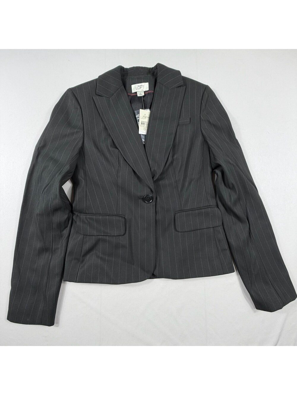 Ann Taylor LOFT Women's Pinstripe Blazer Size 0